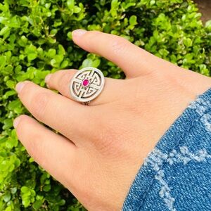 Silver 925 ring Eternal Circle. Amulet. Size 6, 7 and 8